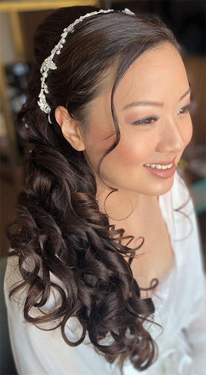 Maquillage à domicile pour mariage Laurentides