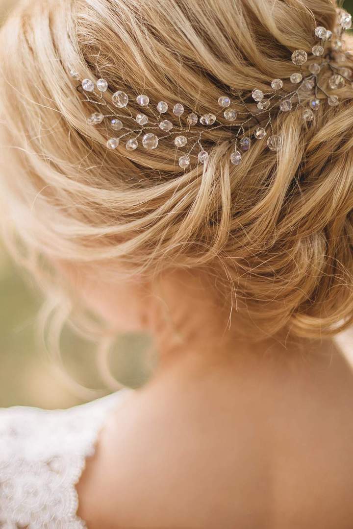 Coiffure de mariée élégante Montréal